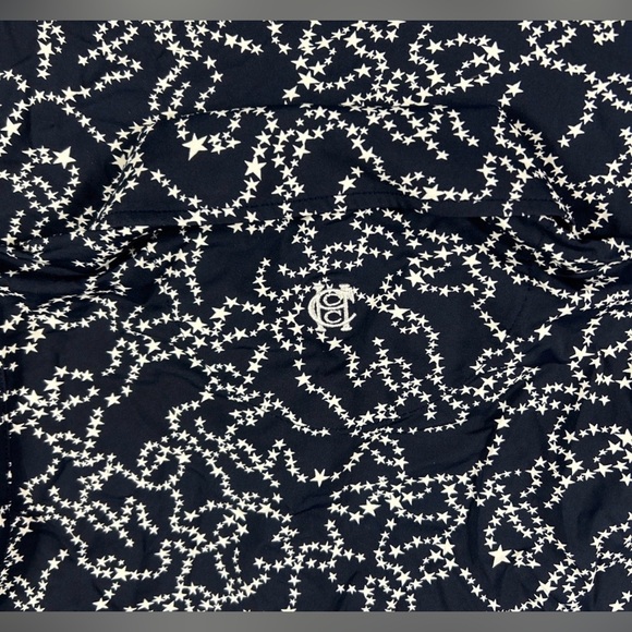 G/FORE G4 Womens Golf Shirt Polo Neck Logo Printed Sleeveless Small Twilight - Picture 3 of 5